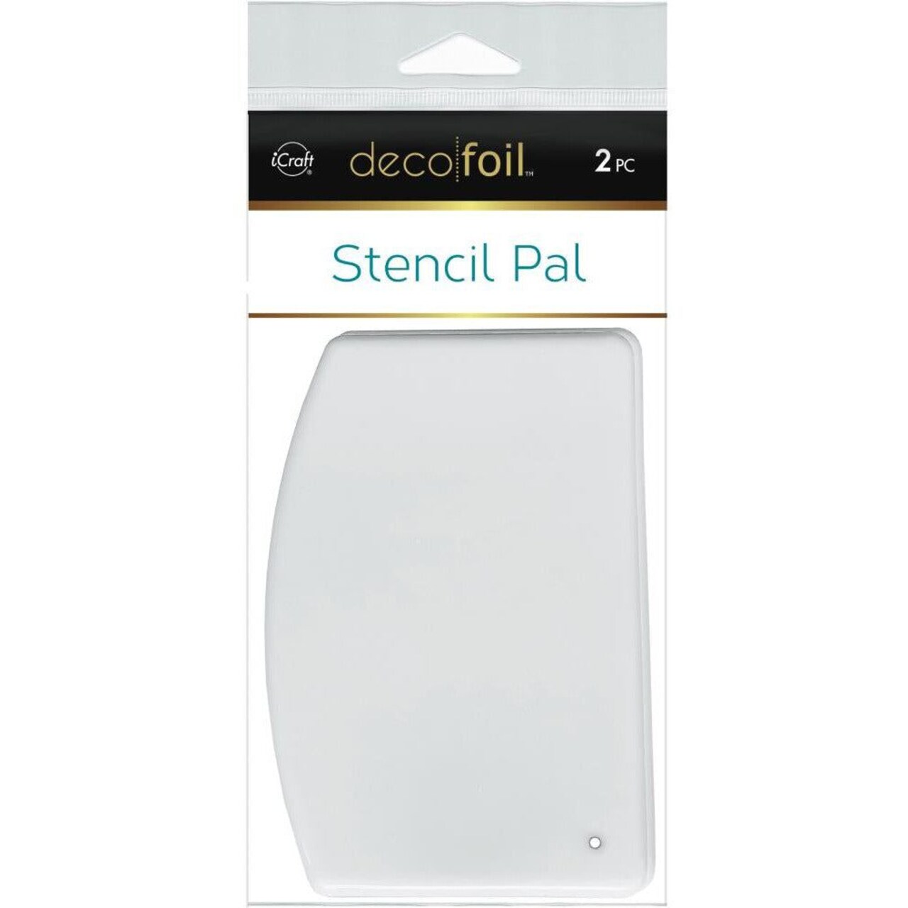 Decofoil Stencil Pal - 2 Piece Set of Large Surface Palette Knives